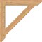 Ekena Millwork Traditional Slat Smooth Bracket, Western Red Cedar, 5 1/2"W x 46"D x 46"H BKT06X46X46TRA06SWR - alternate 3